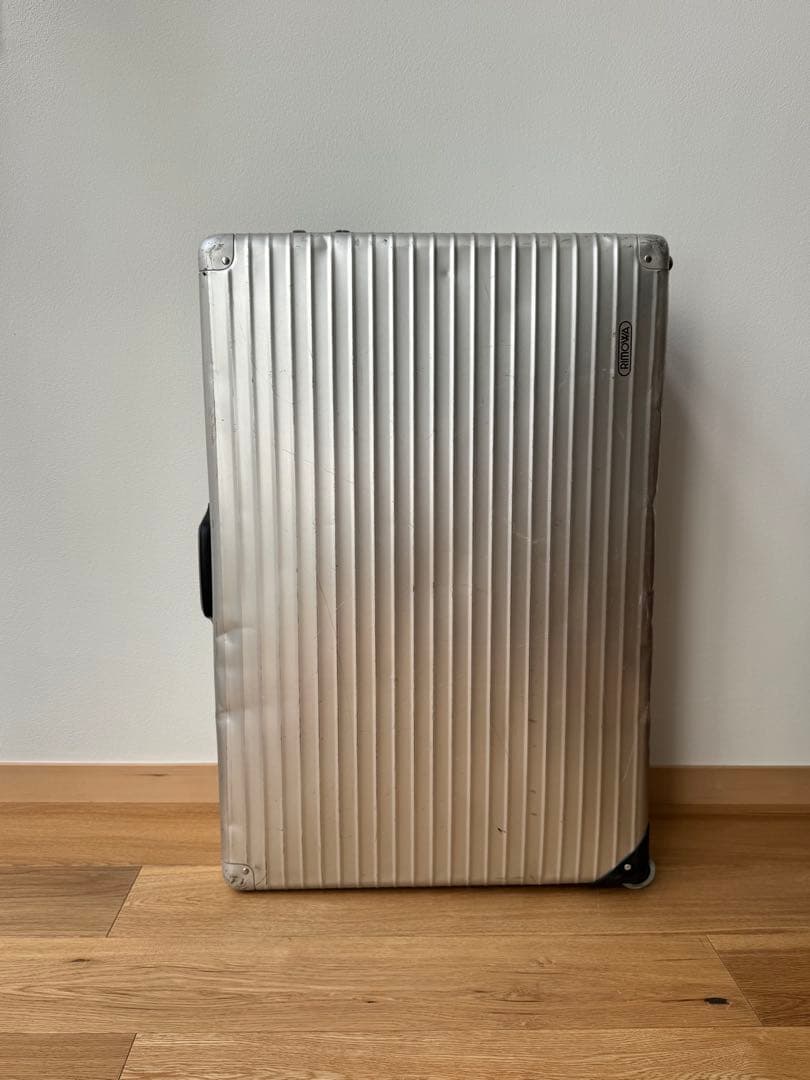 RIMOWA サバンナ 2輪 ヴィンテージ 80L アルミニウム　プルタブ式