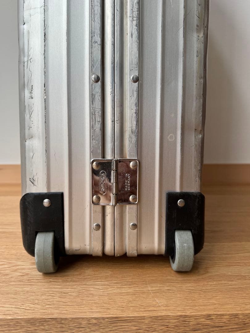 RIMOWA サバンナ 2輪 ヴィンテージ 80L アルミニウム　プルタブ式