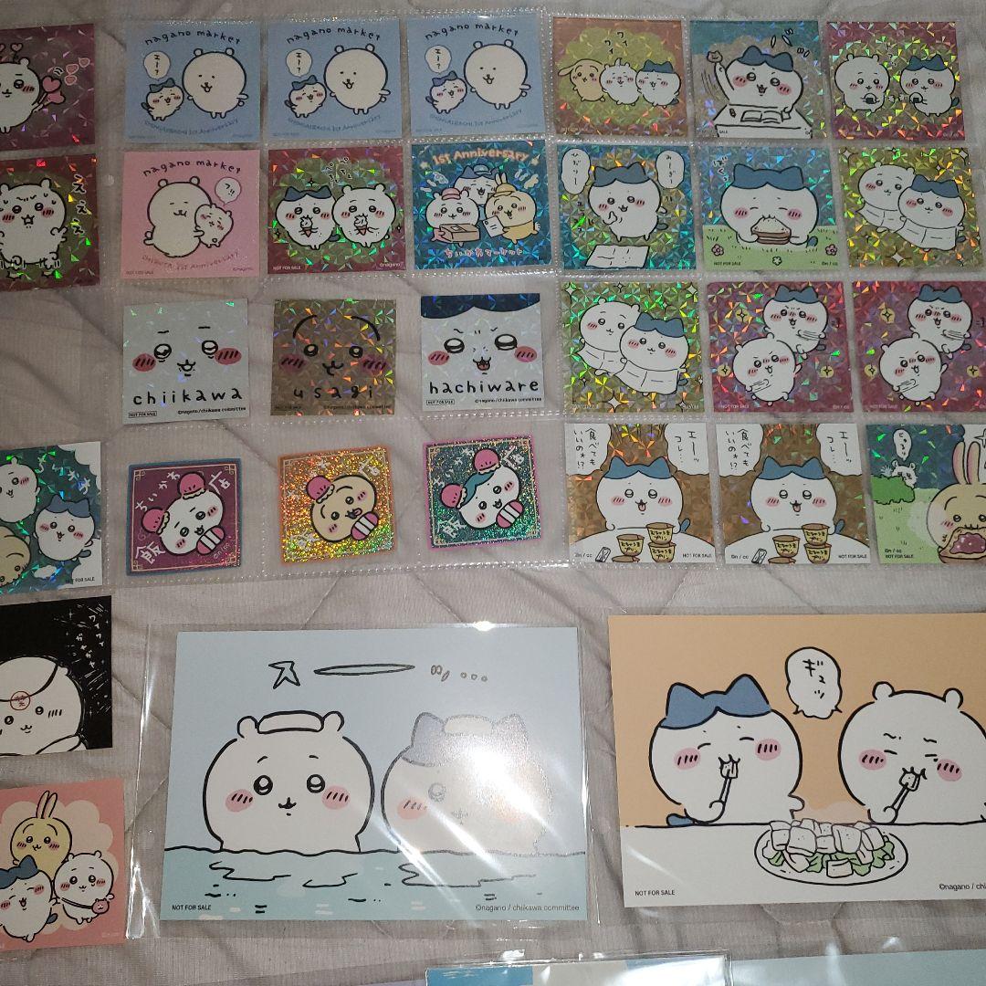 ちいかわ　ステッカー　シール　75点まとめ売り　初期レア　限定　特典　ノベルティ