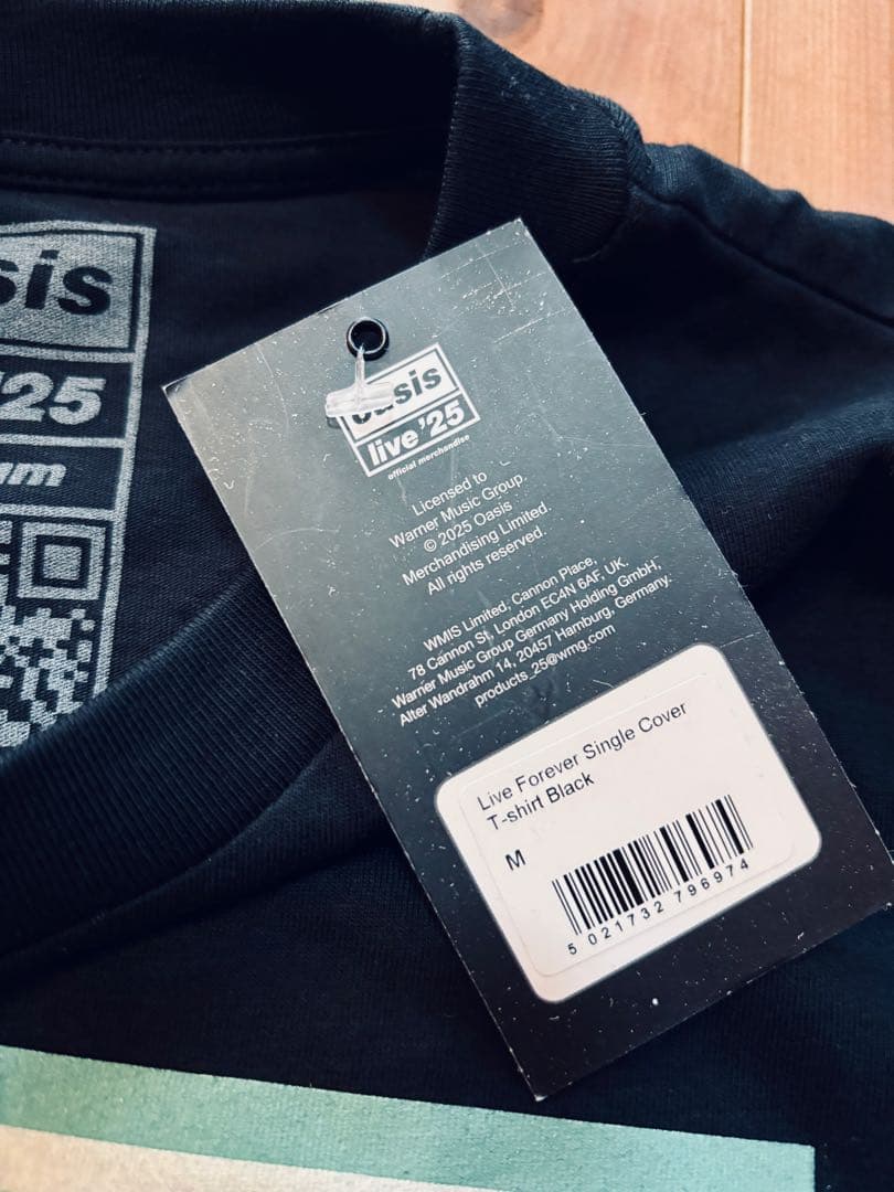 新品◆ oasis LIVE FOREVER ポップアップ公式ストアTシャツ