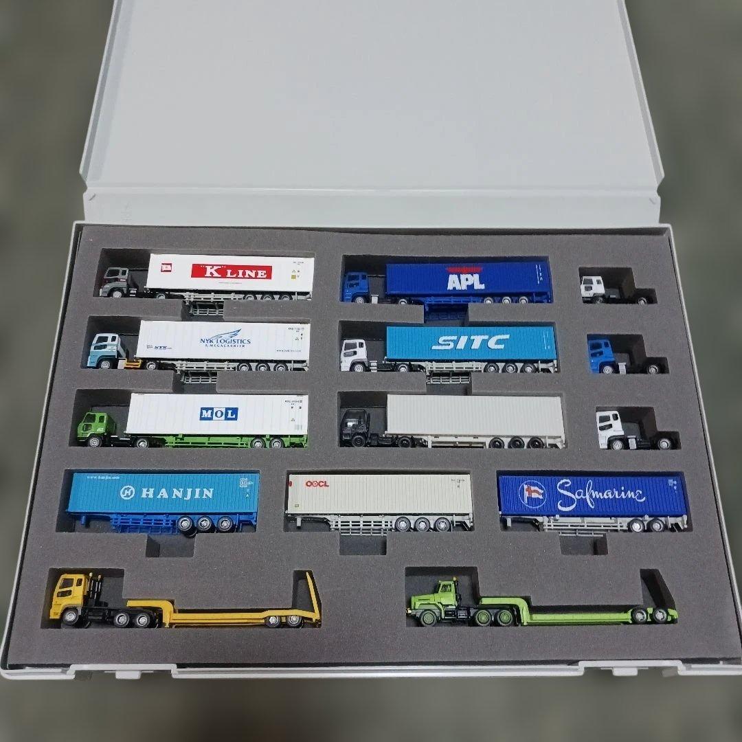 トミーテック　トレーラーコレクション　第４弾　10台　+　透明トレーラー(１台)