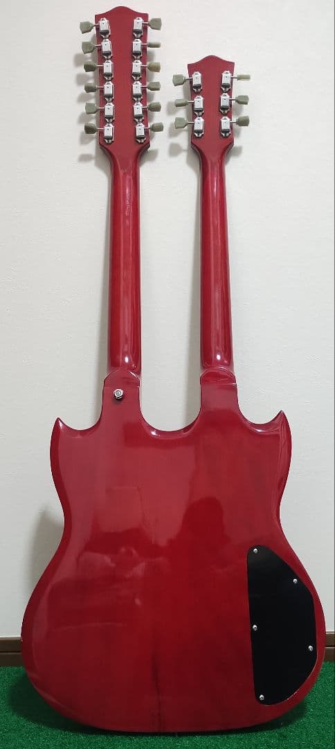 【レフティ/左利き】ダブルネック SGタイプ