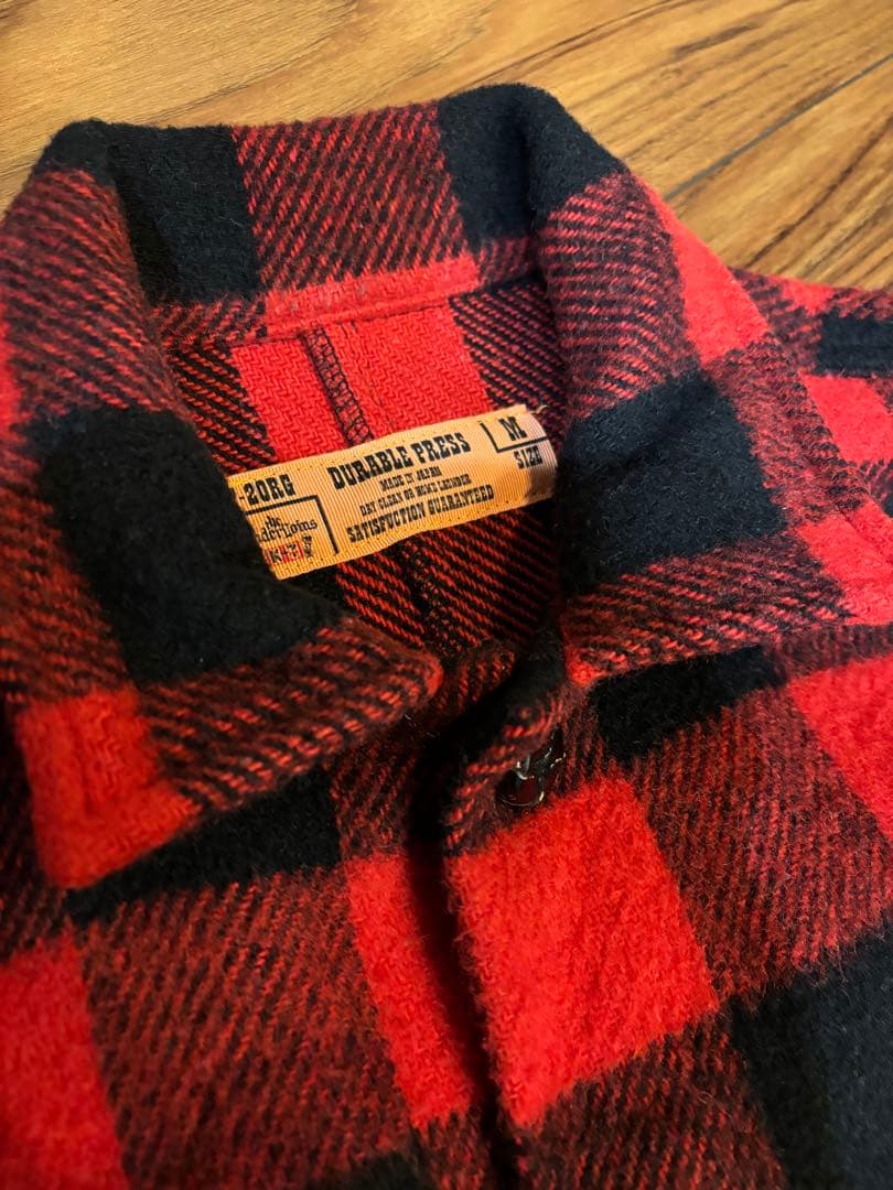本物美品　TENDERLOIN テンダーロイン バッファロー　ジャケット M 赤
