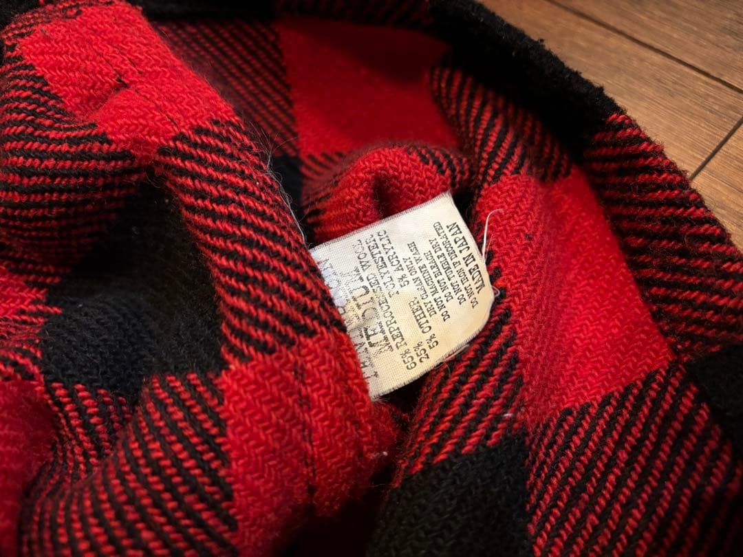 本物美品　TENDERLOIN テンダーロイン バッファロー　ジャケット M 赤