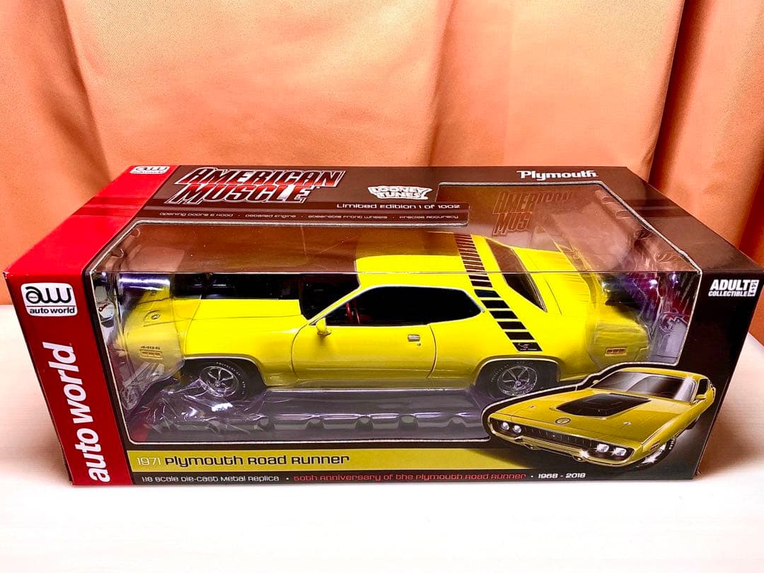 プリムスロードランナー1/18scale