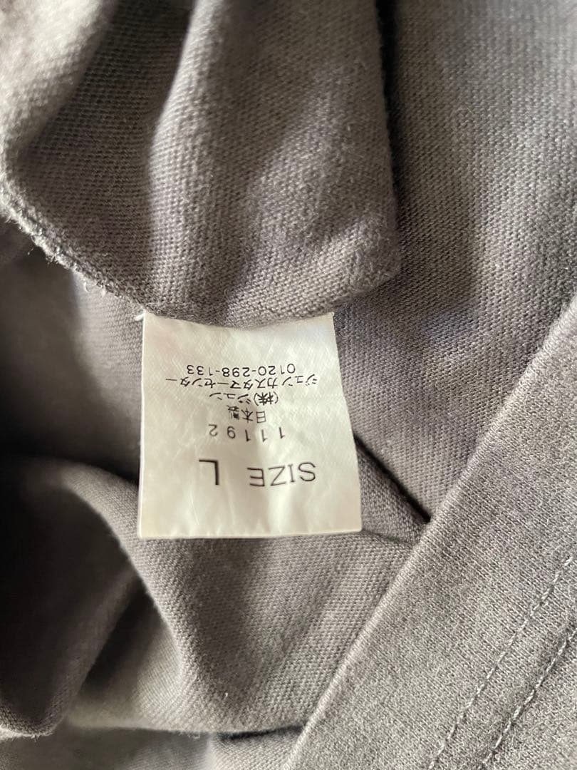 KATE MOSS BIOTOP 墨黒Tシャツ L