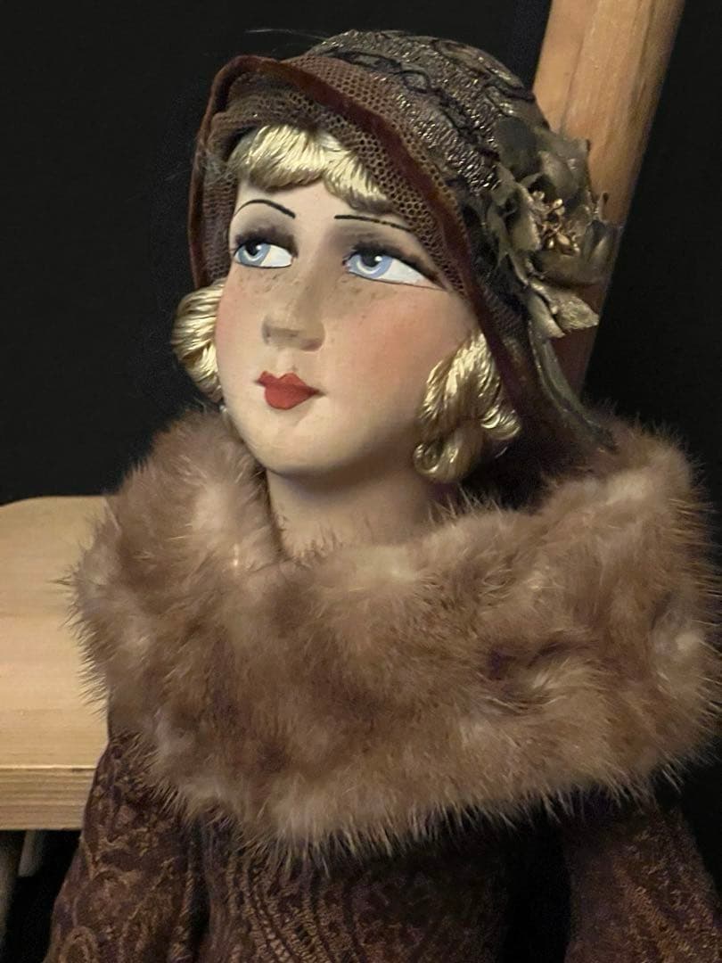 ブドワールドール　アンティークドール サロンドール　アールデコ　入手困難