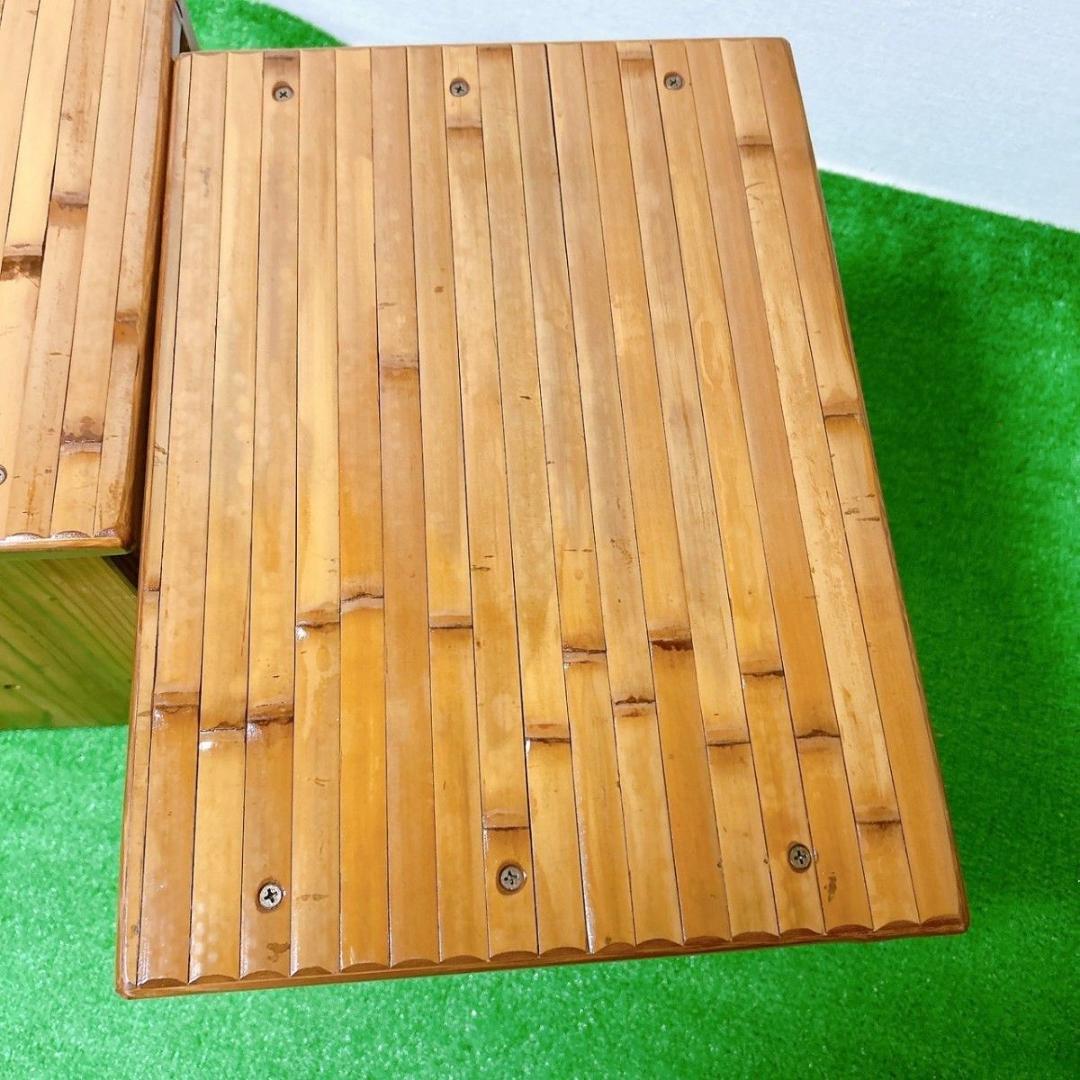 梅里竹芸 椅子　竹製家具 オットマン 竹細工 チェア