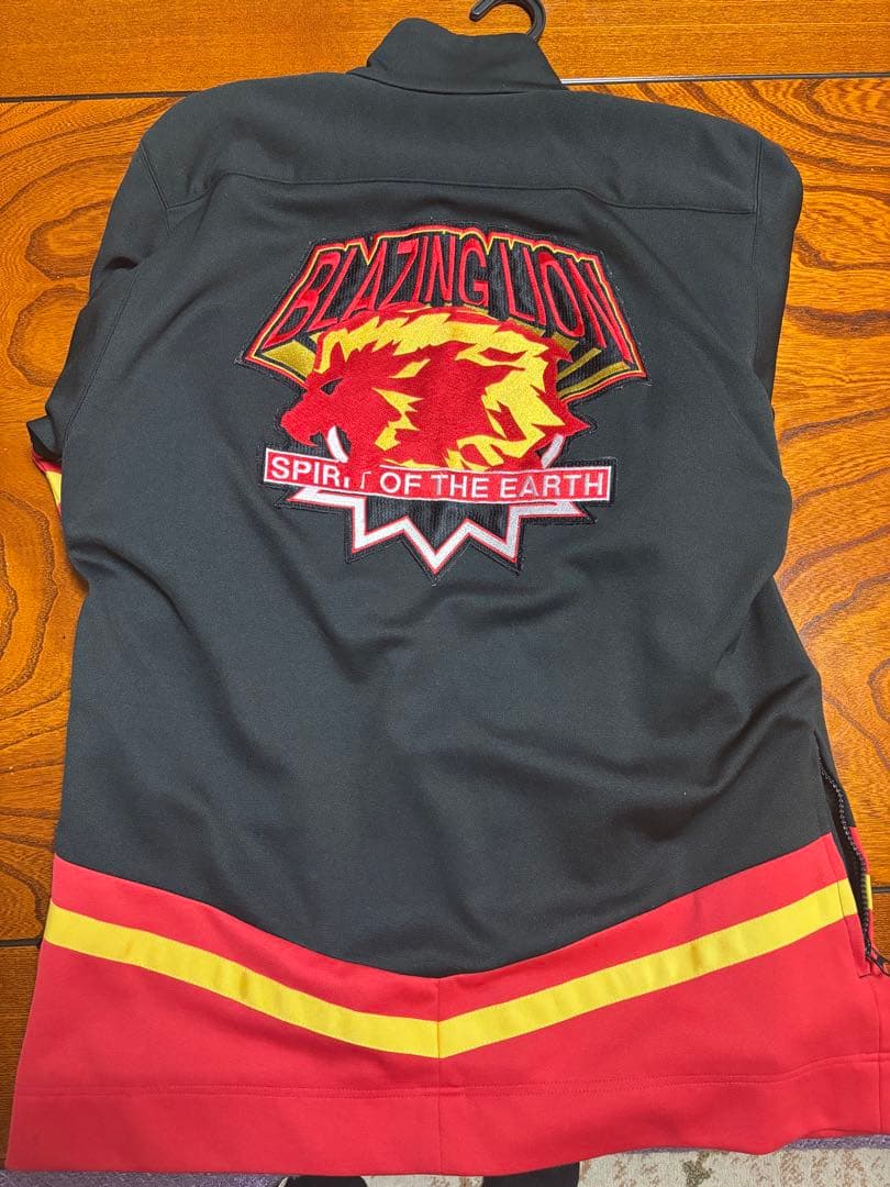 最終値下げ当時品 ガオレンジャー ジャケット Lサイズ 獣皇剣 Gフォン付き