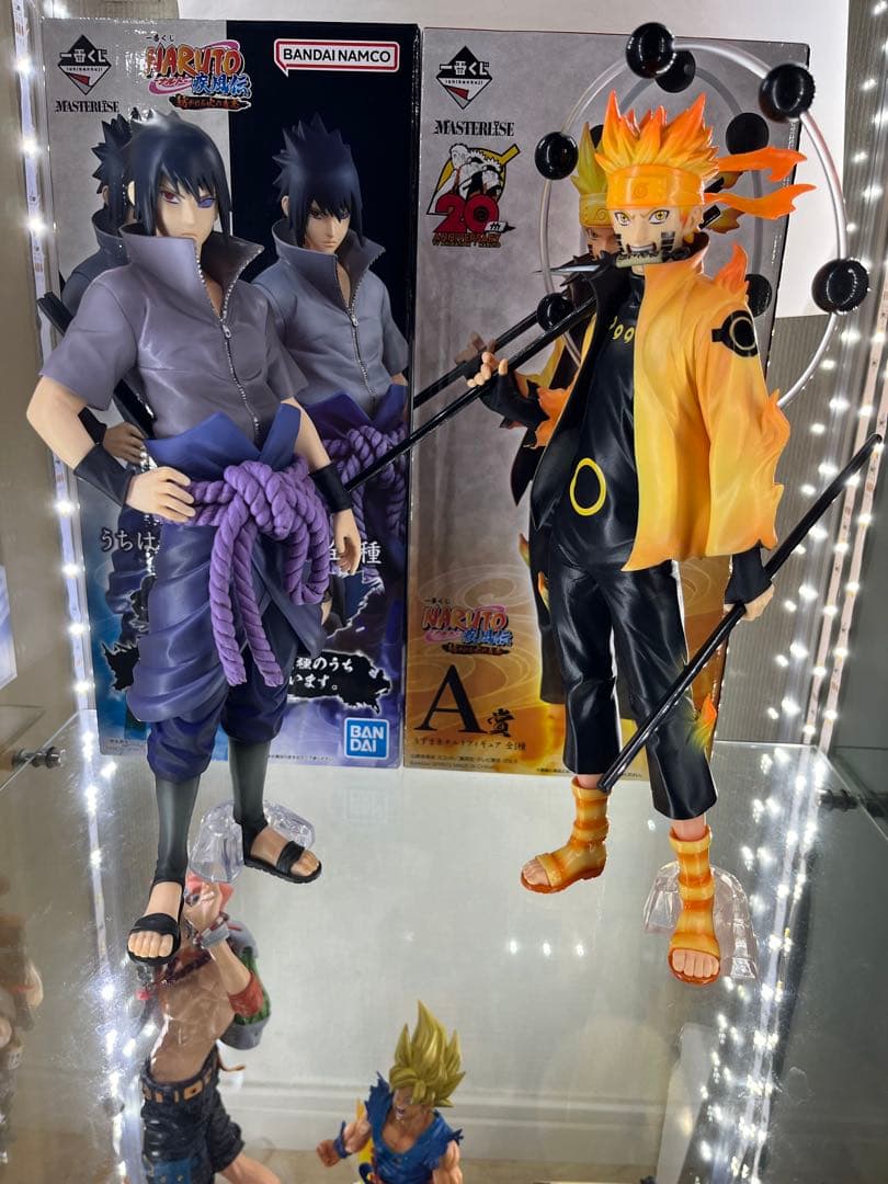 NARUTO ナルト　サスケ　紡がれる火の意志　一番くじ　A B賞　色紙