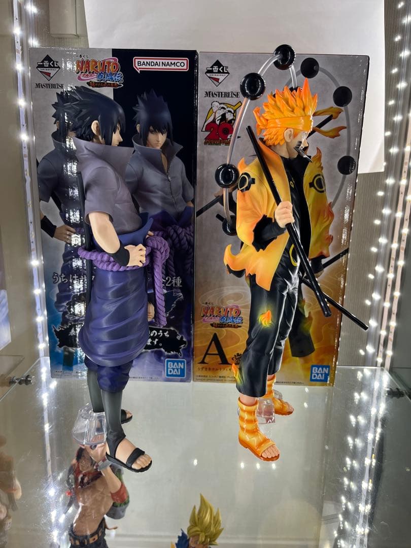 NARUTO ナルト　サスケ　紡がれる火の意志　一番くじ　A B賞　色紙