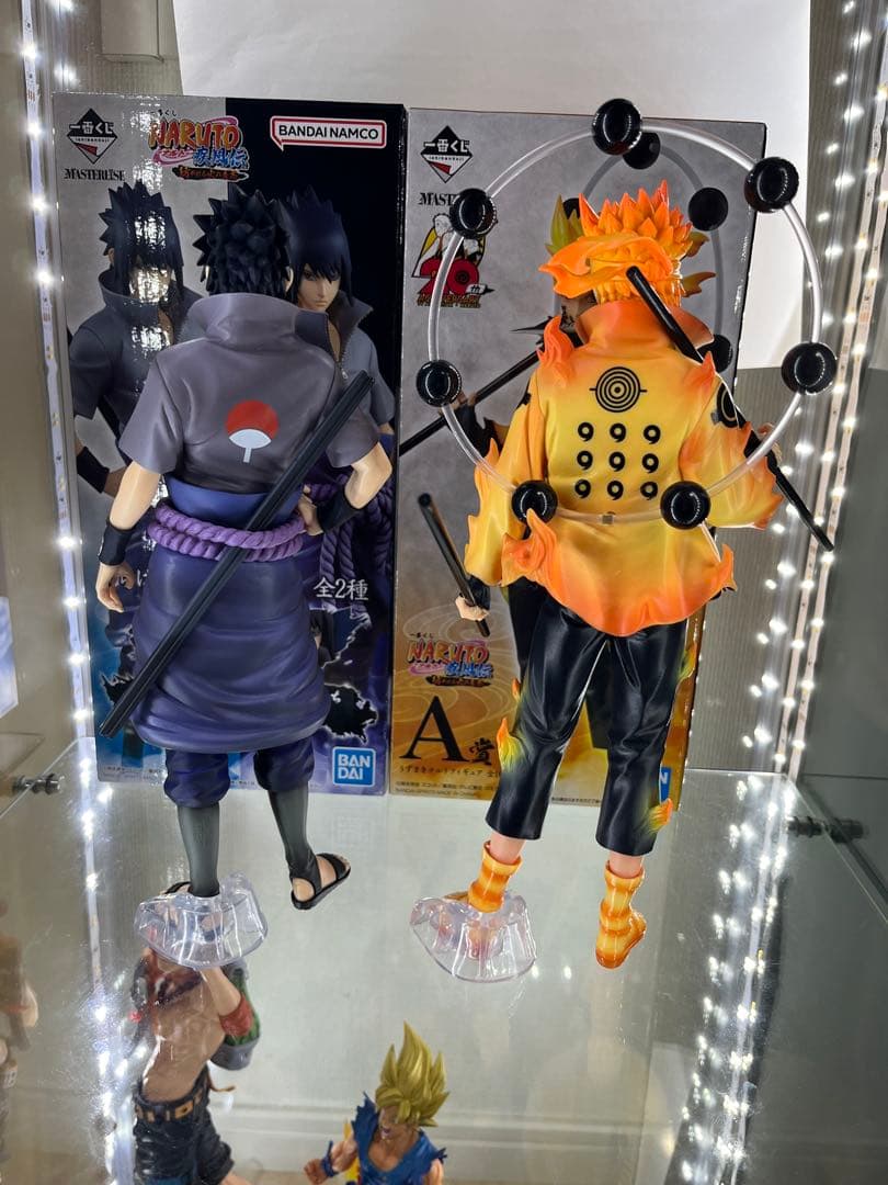 NARUTO ナルト　サスケ　紡がれる火の意志　一番くじ　A B賞　色紙