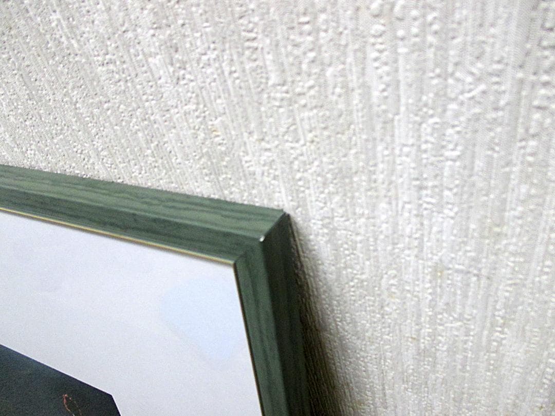 著名な写真家の珍しい写真と大全紙額縁（木製）