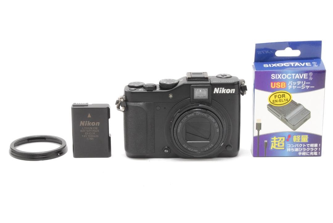Nikon coolpix p7000 Black 動作確認済み
