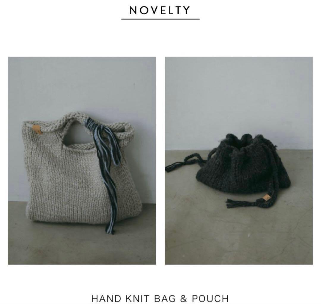ETRE TOKYO HAND KNIT BAG & POUCH本日限定価格