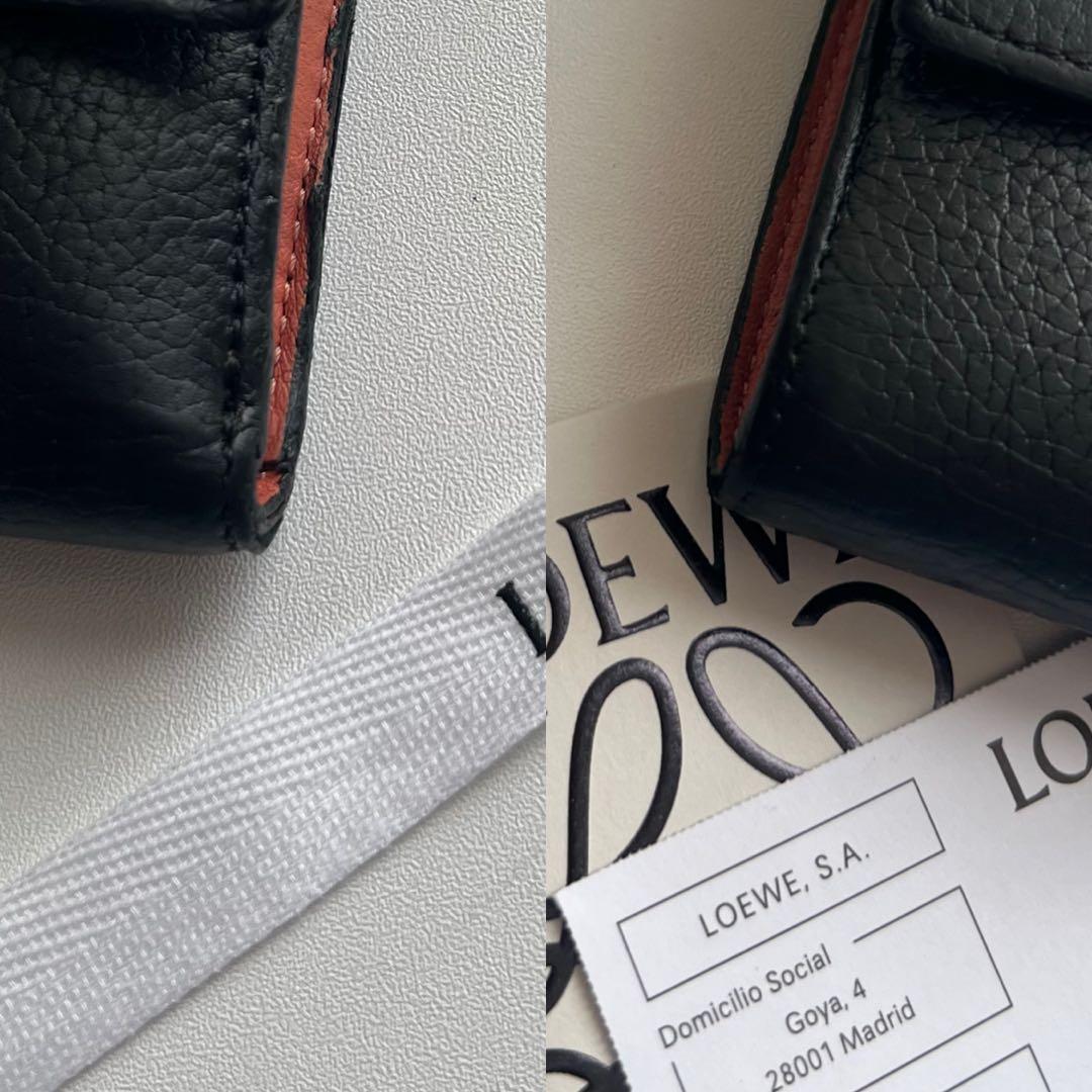 399 美品 LOEWE ロエベ 3つ折り財布