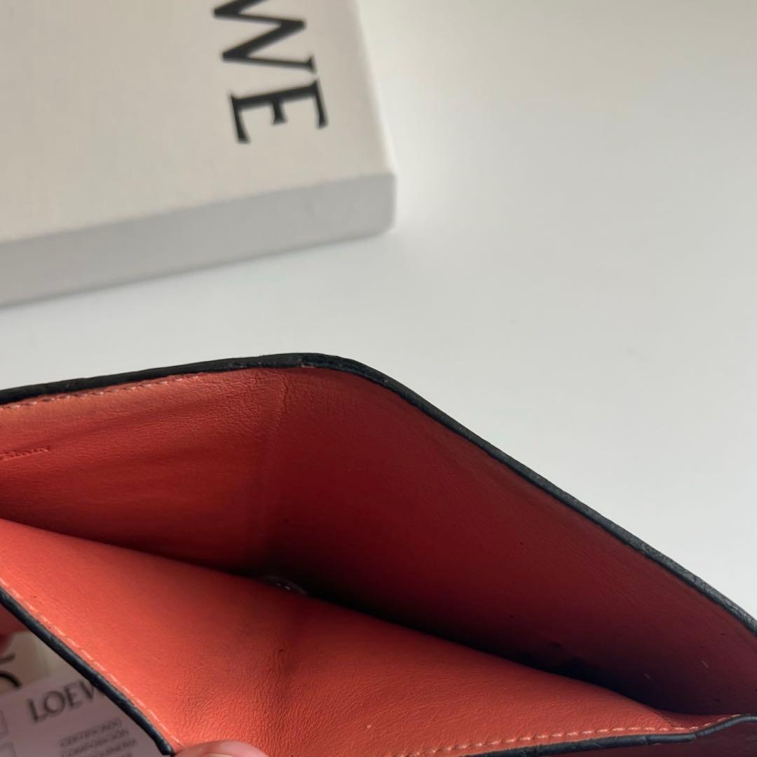 399 美品 LOEWE ロエベ 3つ折り財布