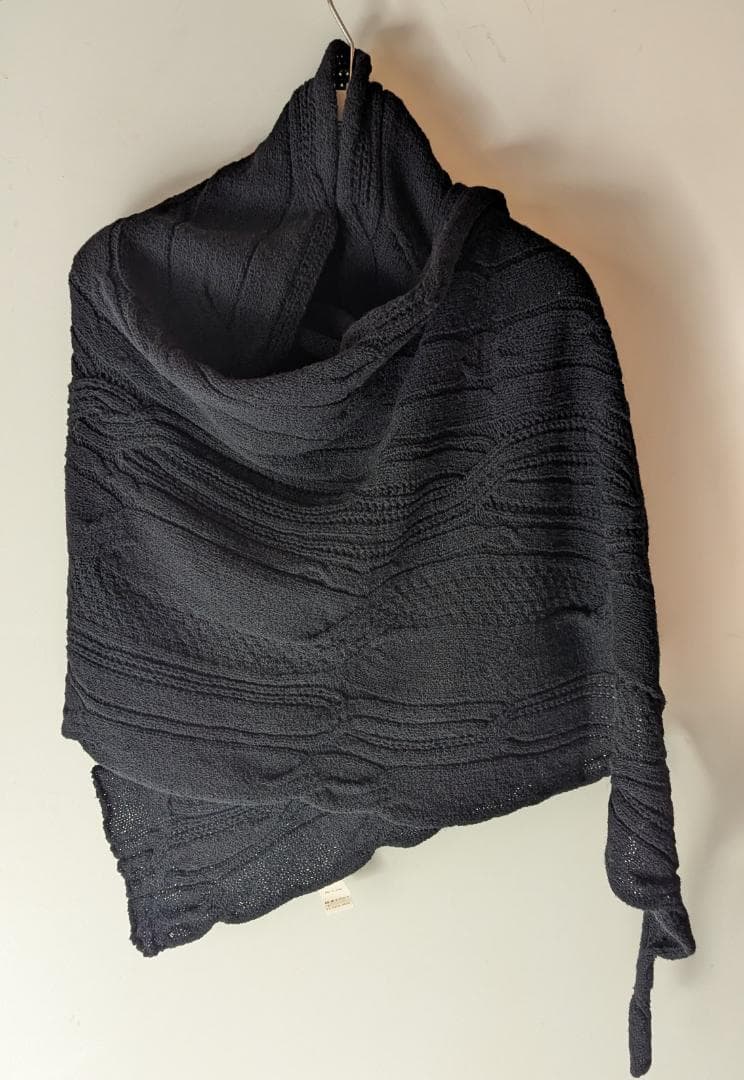 2021 未使用　ババグーリ　ウールケーブル編みマフラー　ヨーガンレール