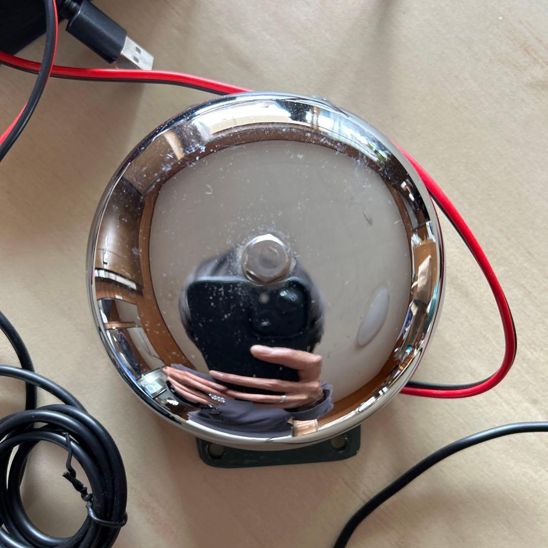 鉄道部品　現示ベル　USBアダプターで即動作可能