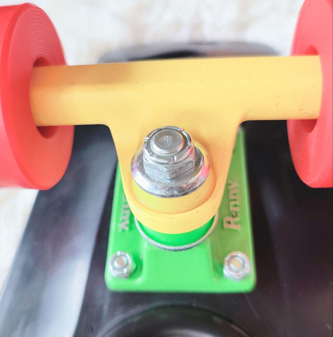 【美品】Penny ペニー スケートボード ラスタカラー スケボー 27インチ