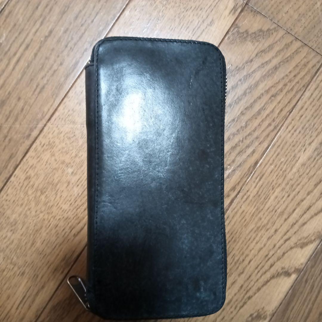 ラウンドジップペンケース【検索用】　バハギア　野原工芸　工房楔