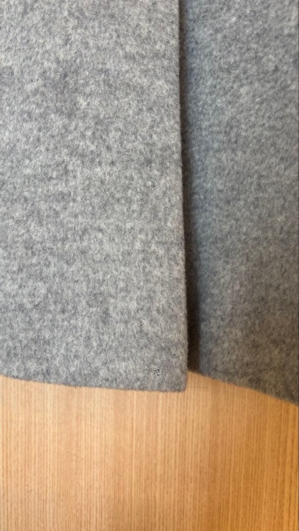 【Max Mara】グレー チェスターコート（小さな虫食い有り）