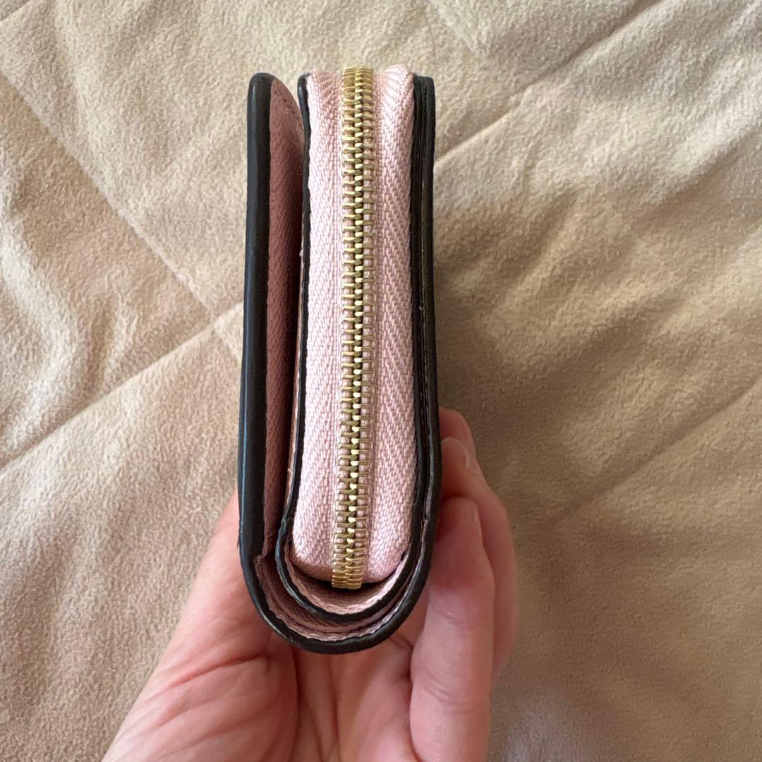 最終値下げ⭐︎ LOUIS VUITTON 二つ折り財布 ピンク/ブラウン