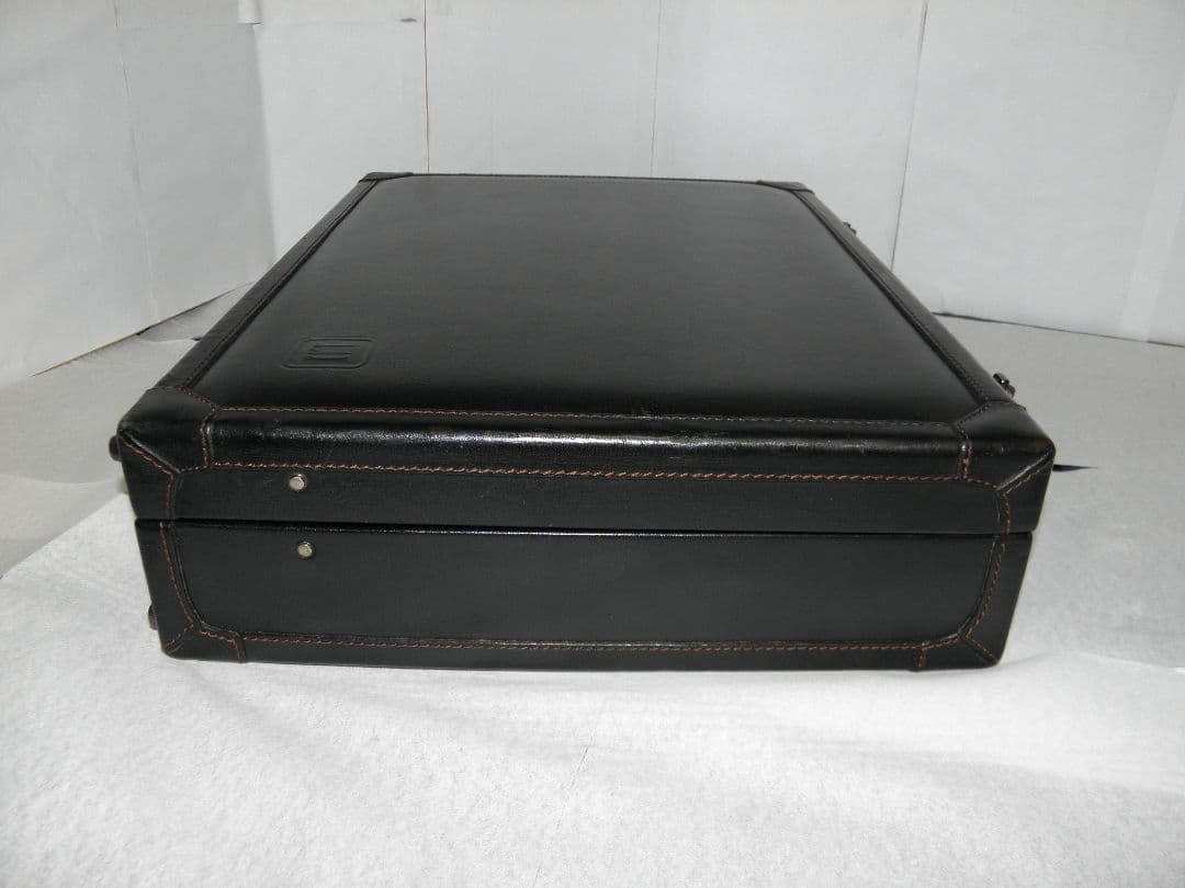 dunhill ダンヒル アタッシュケース ダイヤルロック レザー 黒