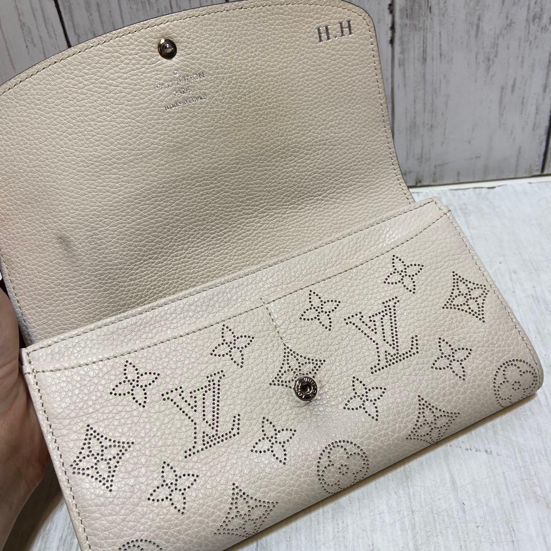 ルイヴィトン⭐️ポルトフォイユ・イリス　マヒナ　イヴォワール　長財布