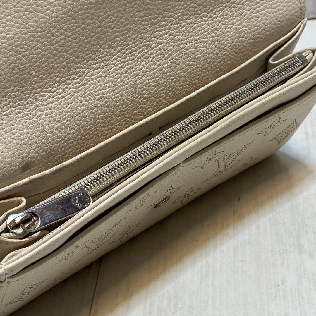 ルイヴィトン⭐️ポルトフォイユ・イリス　マヒナ　イヴォワール　長財布