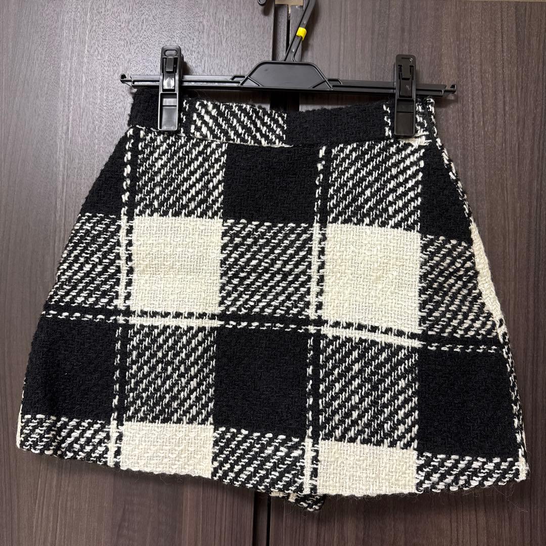 sheller ツイードキュロット