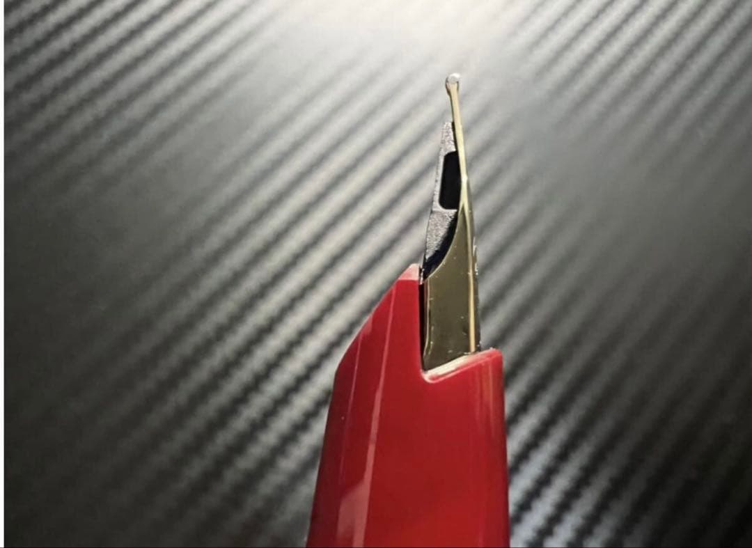 モンブラン 万年筆 美品 ジェネレーション レッド M