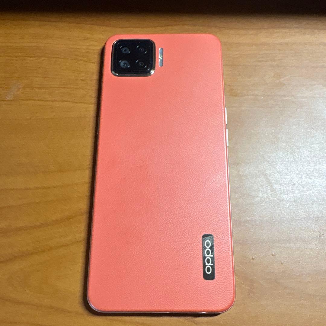 【動作確認済】OPPOA73 Android スマホ本体 オレンジ