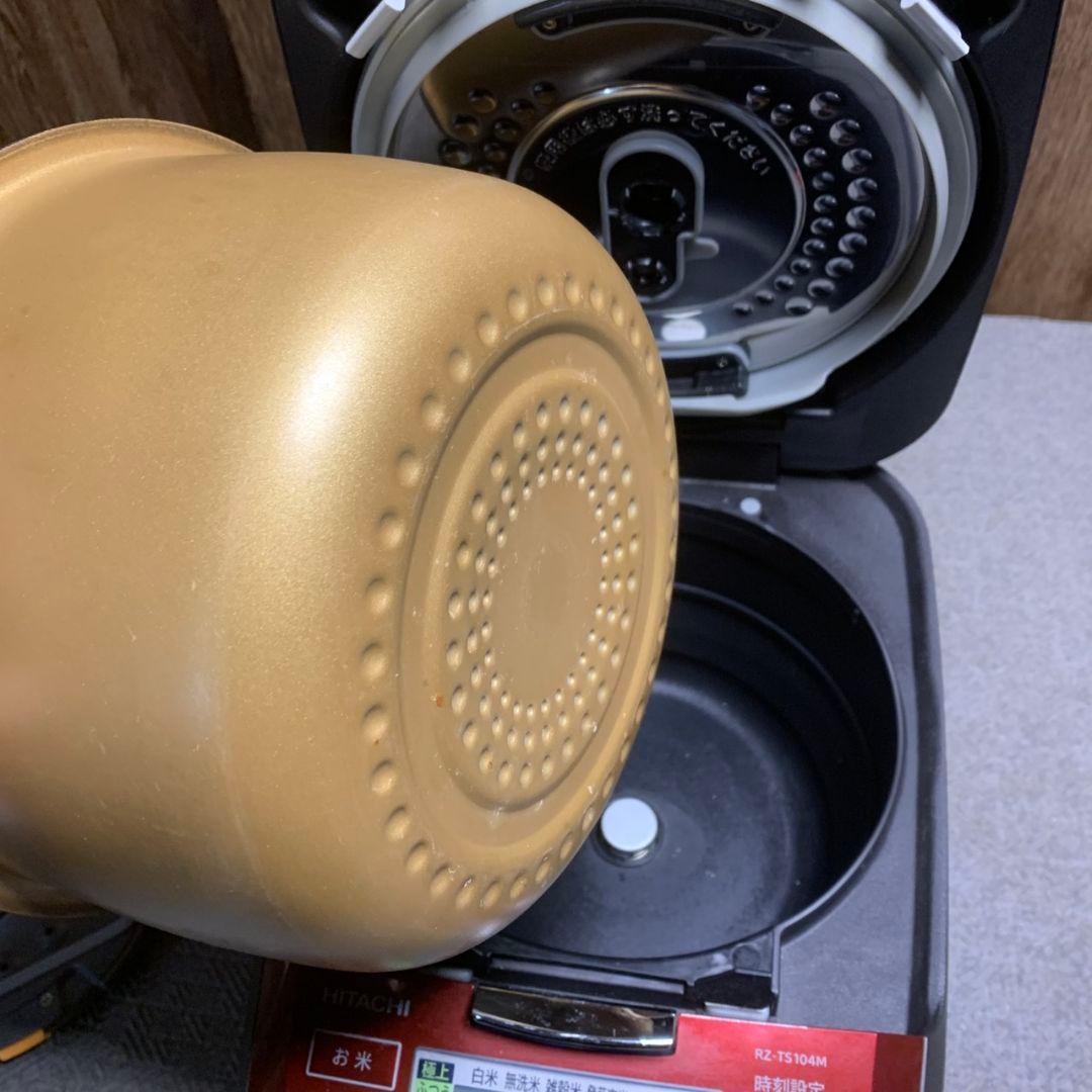 K657 HITACHI 日立 炊飯器 圧力 スチーム RZ-TS104M
