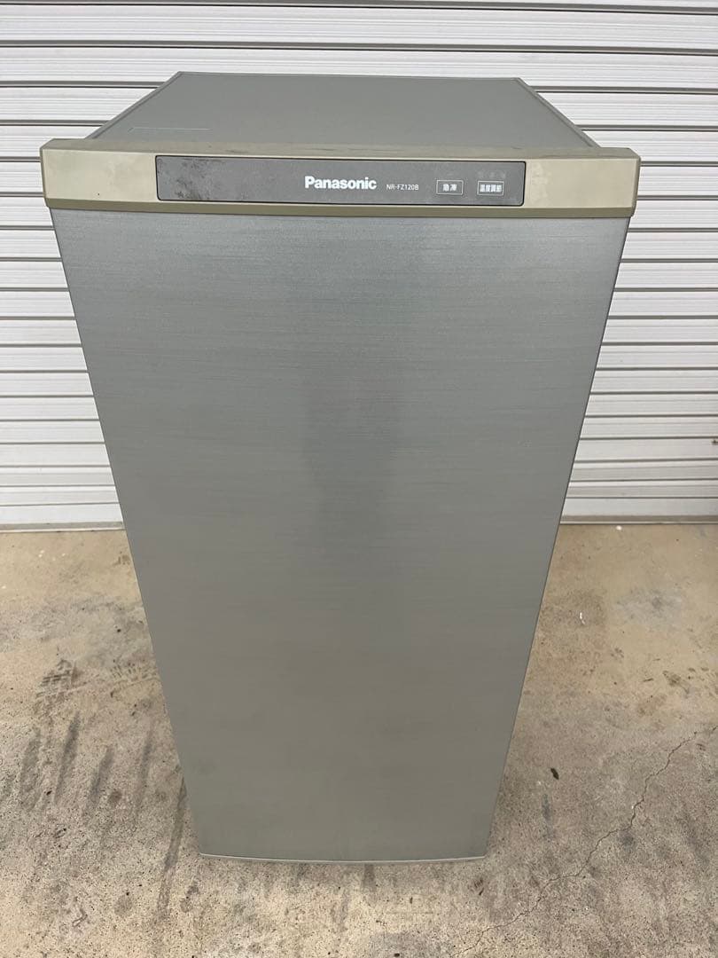 ぽんらん Panasonic NR-FZ120B 冷凍庫 シルバー2014