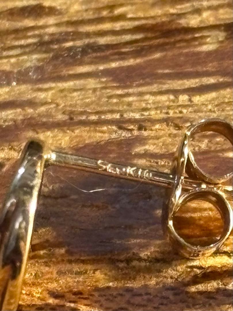 STAR JEWELRY/サークルピアス K10YG