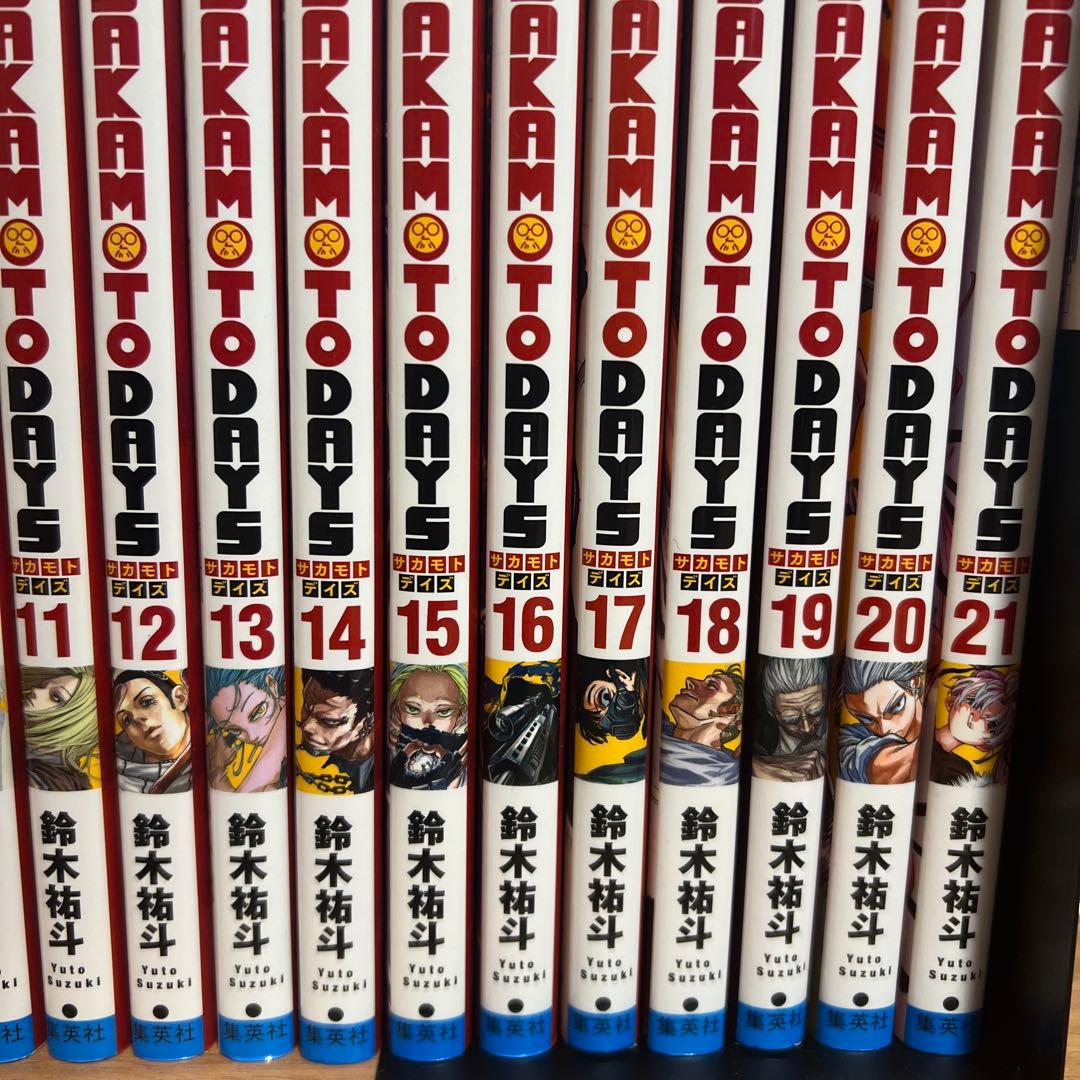 SAKAMOTO DAYS サカモトデイズ 1~21巻セット +コミック付属品