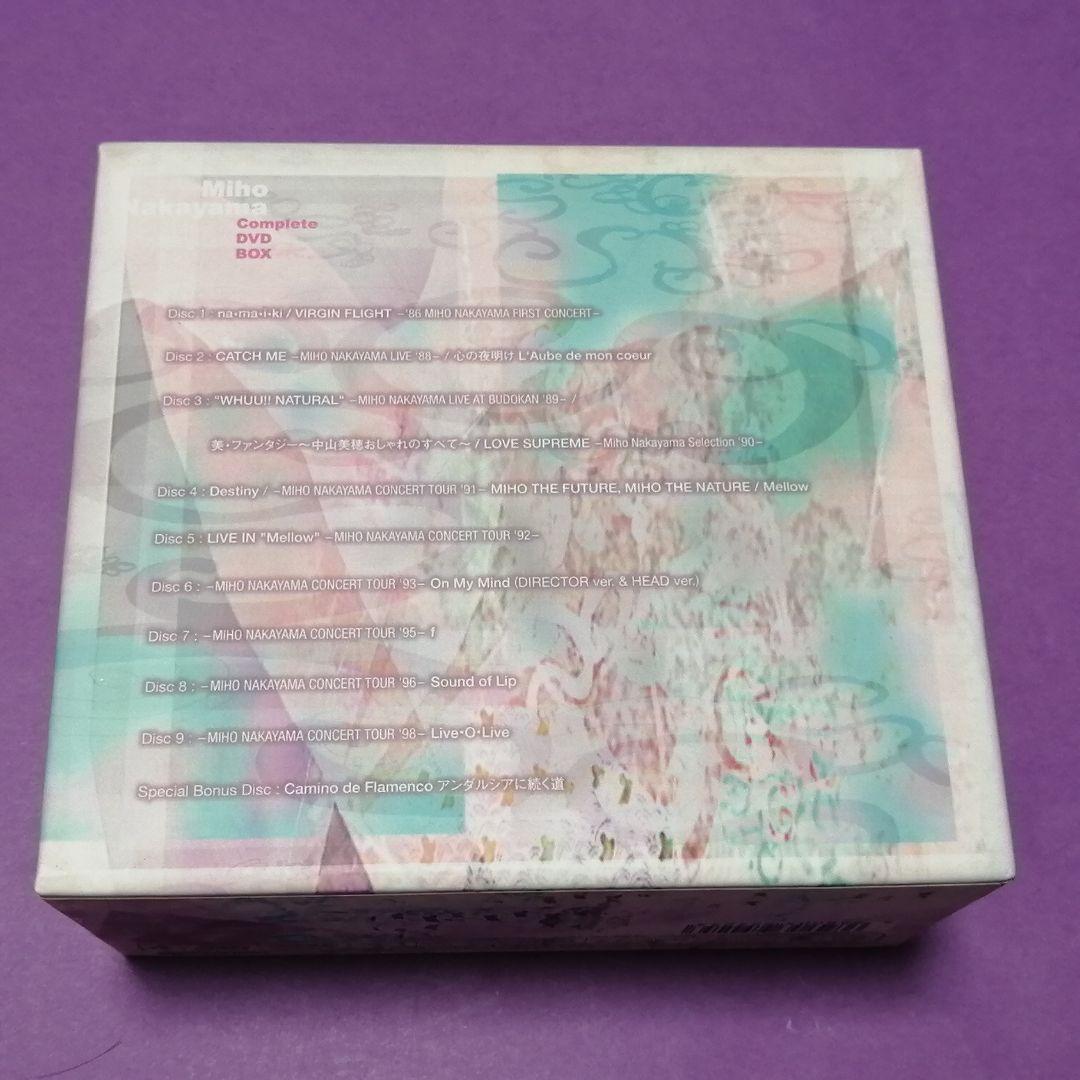 （ＤＶＤ）中山美穂／コンプリート　ＤＶＤ　ＢＯＸ