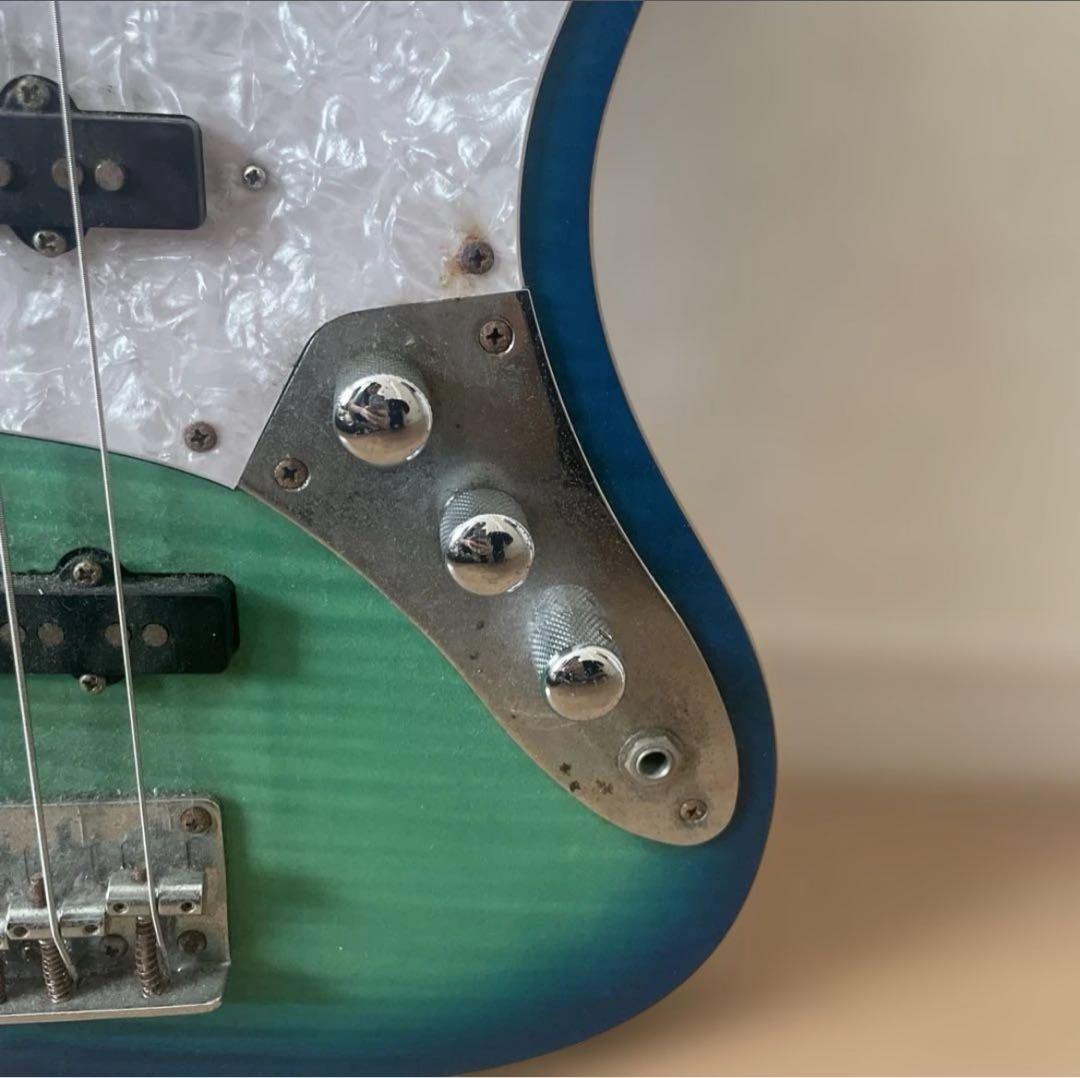 最終値下げ‼️エレキベース グリーン