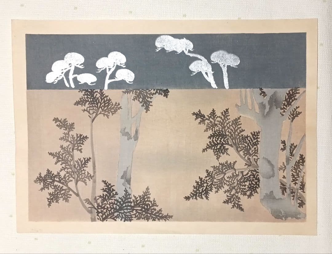 琳派図案版画（色摺版画)作画者不詳 明治後期～昭和初期出版