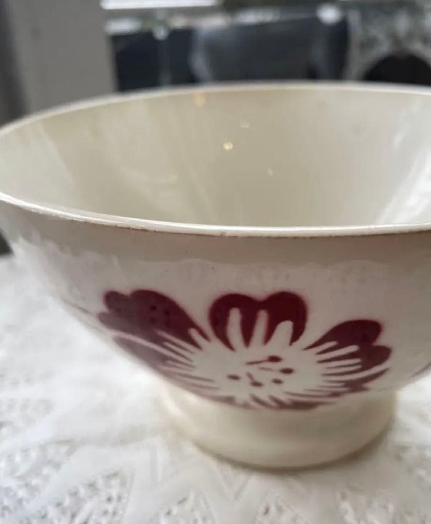 フランスアンティーク　カフェオレボウル　希少　特大サイズ