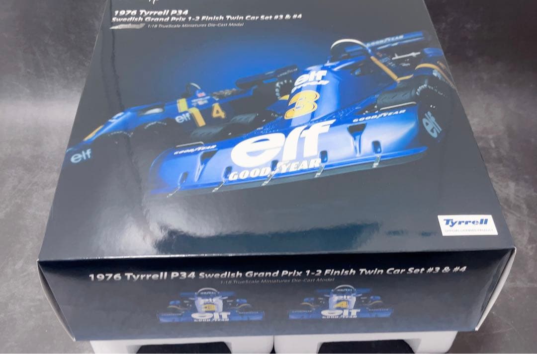 2台セット　TSM 1/18 P34 1976スウェーデンGP 1-2 京商