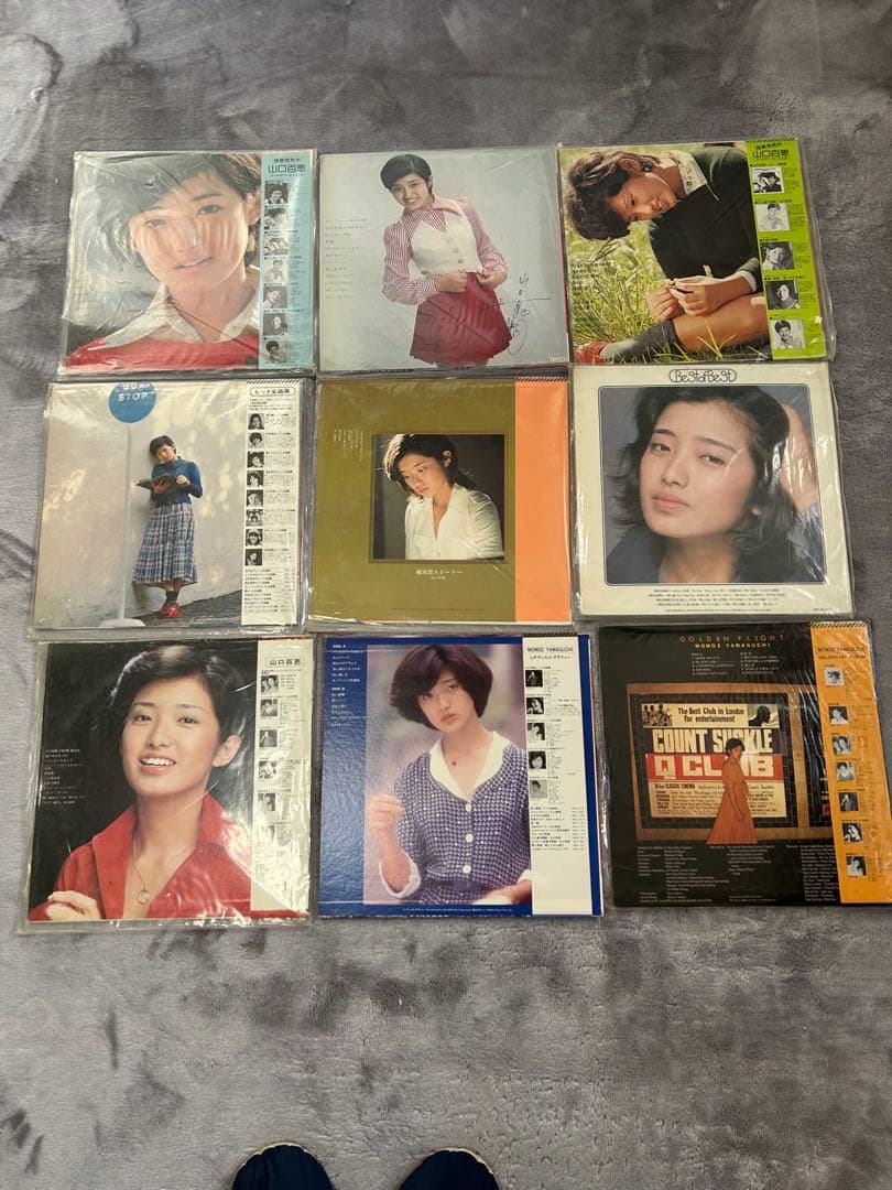 ❤️アイドル昭和歌謡スーパースター山口百恵さん❤️LP盤　レコード　9枚