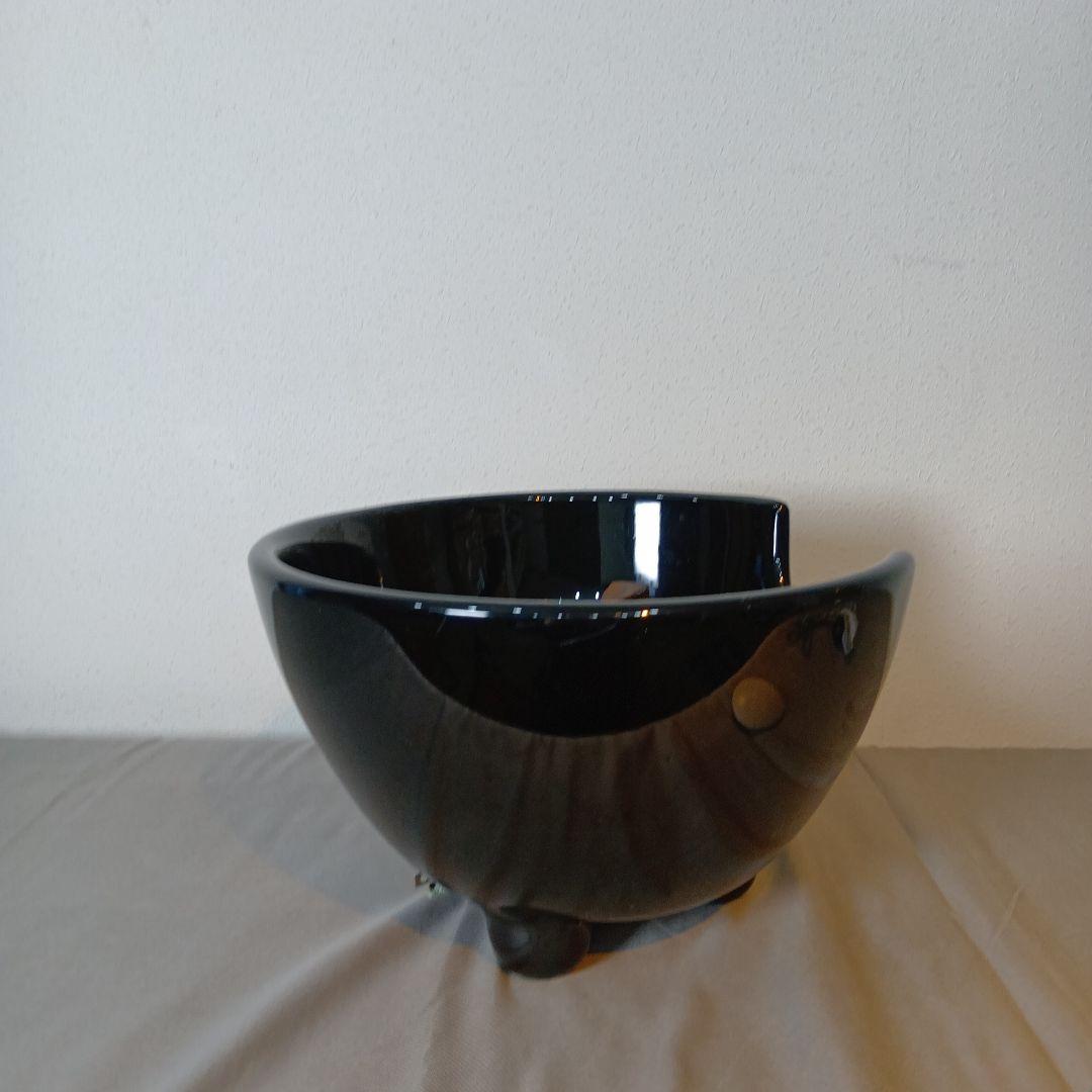 値下げ茶道具　風呂型電熱器　真塗紅鉢型　　　 敷板付