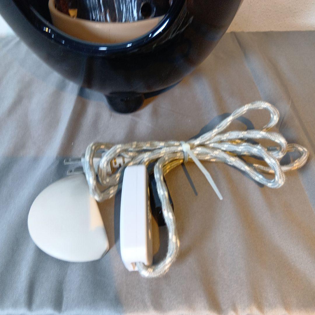 値下げ茶道具　風呂型電熱器　真塗紅鉢型　　　 敷板付