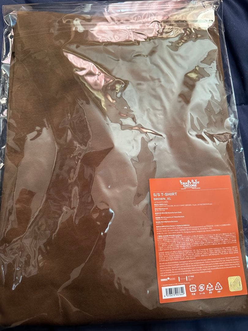 ルセラフィム EASY CRAZY HOT 東京ドームTシャツ XLサイズ