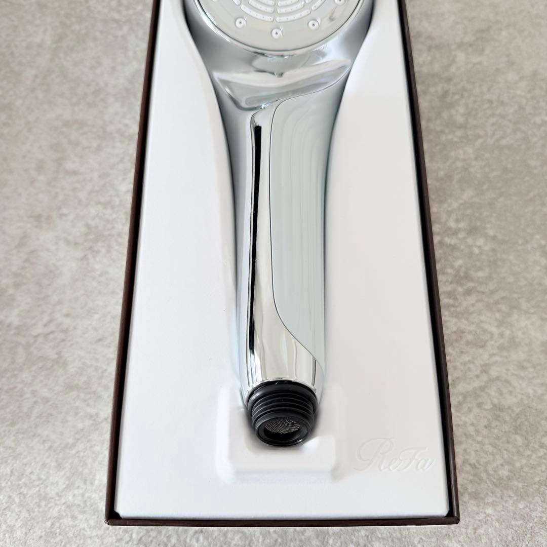 Refa ファインバブルU+ 止水モデル ホワイト シャワーヘッド