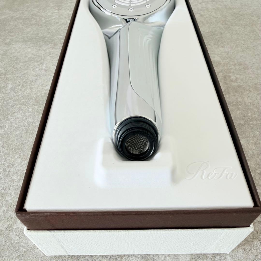 Refa ファインバブルU+ 止水モデル ホワイト シャワーヘッド