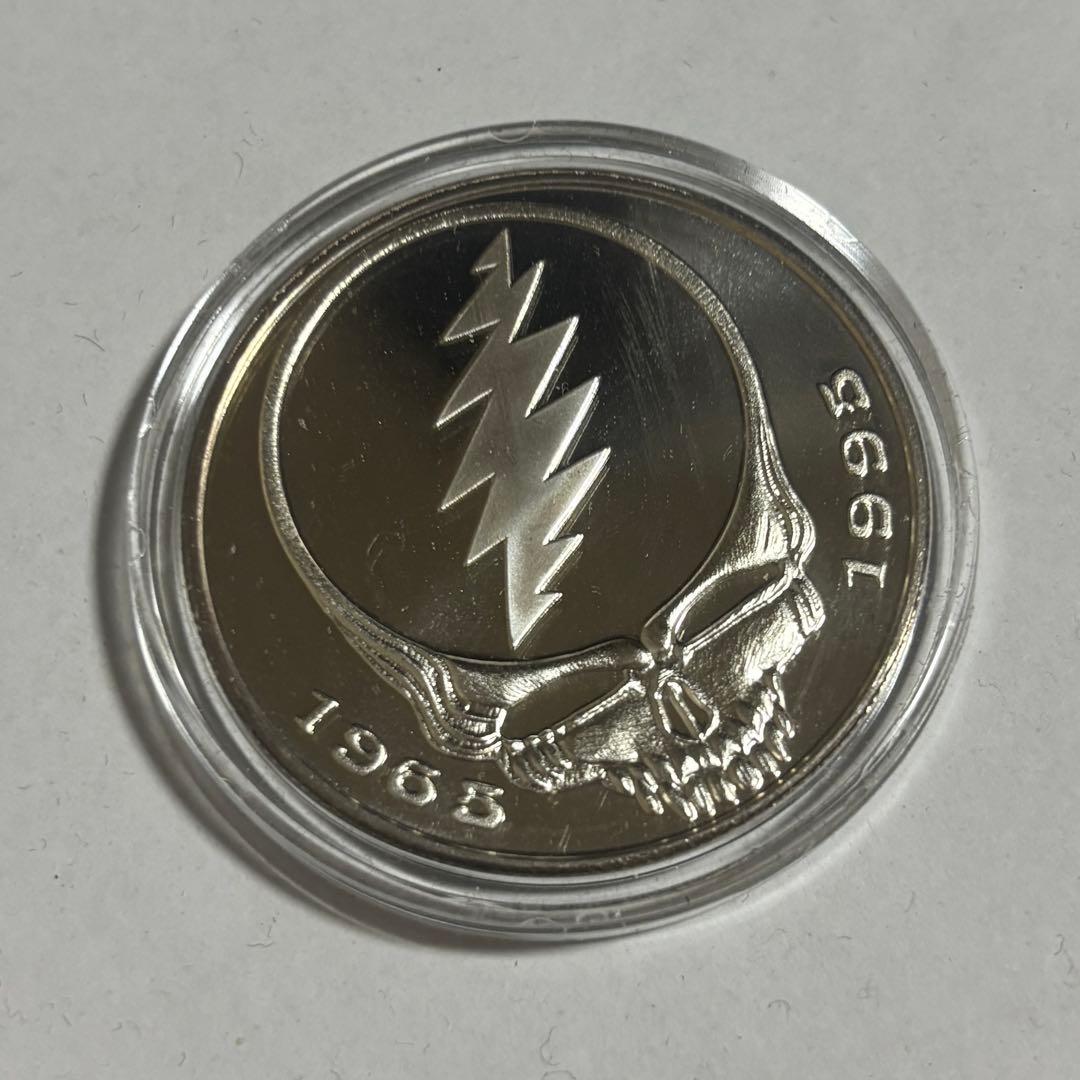 希少 Grateful Dead Fine Silver Coin 純銀 