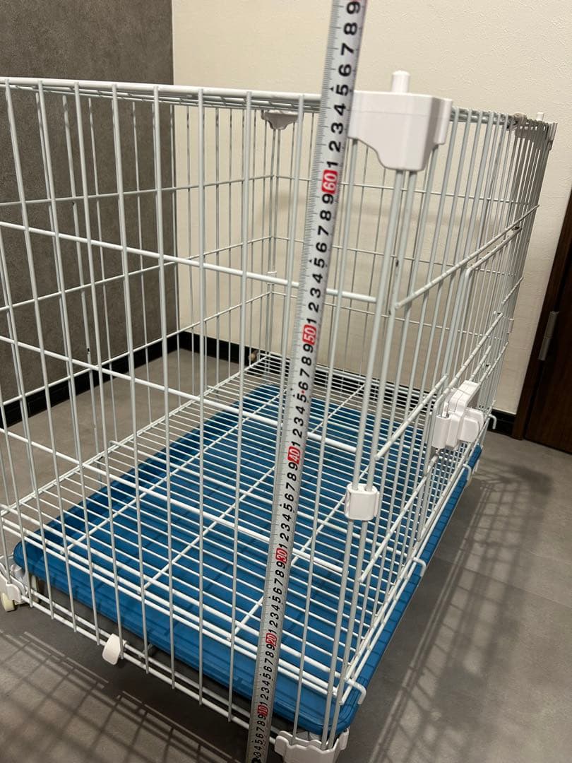 ホワイトメタルワイヤーケージ 大きめ